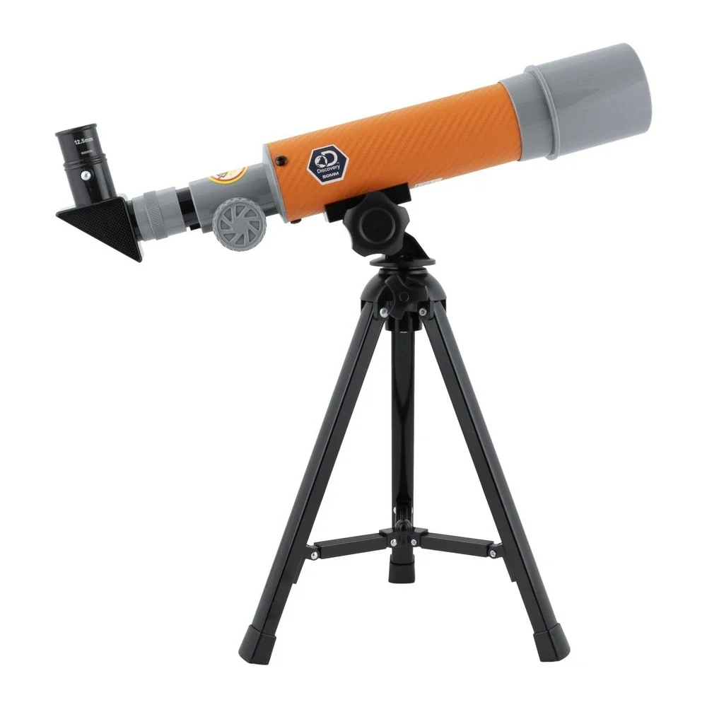 Discovery Juno 50‎ MM Telescope Tabletop Refractor Telescope Set 18X & 28.8X NEW